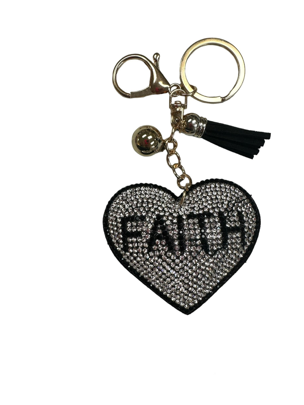 Heart Faith Keychain